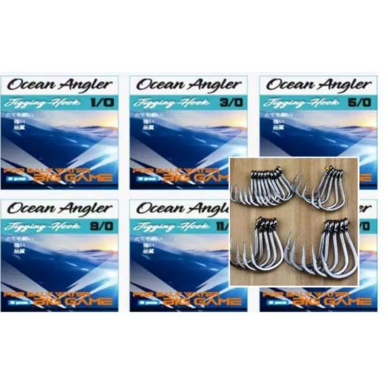Mata kail Jigging Hook Strong Stainless Steel