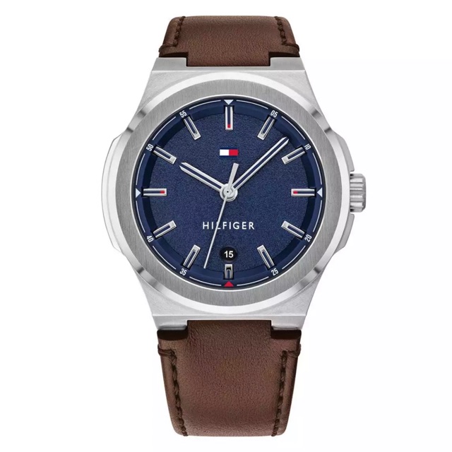 Jam Tommy Hilfiger Princeton Brown Leather ORIGINAL AUTHENTIC men pria 1791645