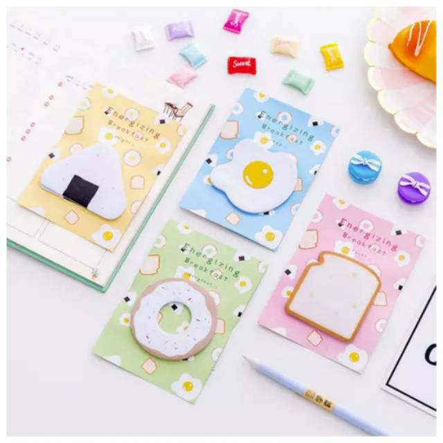 

Sticky Note Energizing Breakfast Catatan Tempel Keperluan Sekolah Kantor