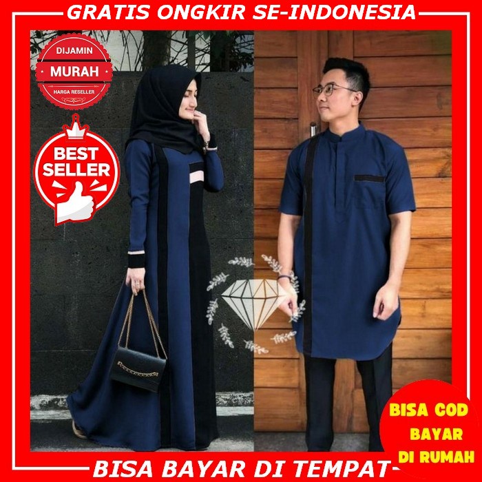 Finda Couple - Baju Couple Pasangan Kodangan 2022 - Model Baju Capel Pasangan Lebaran Terbaru - Baju