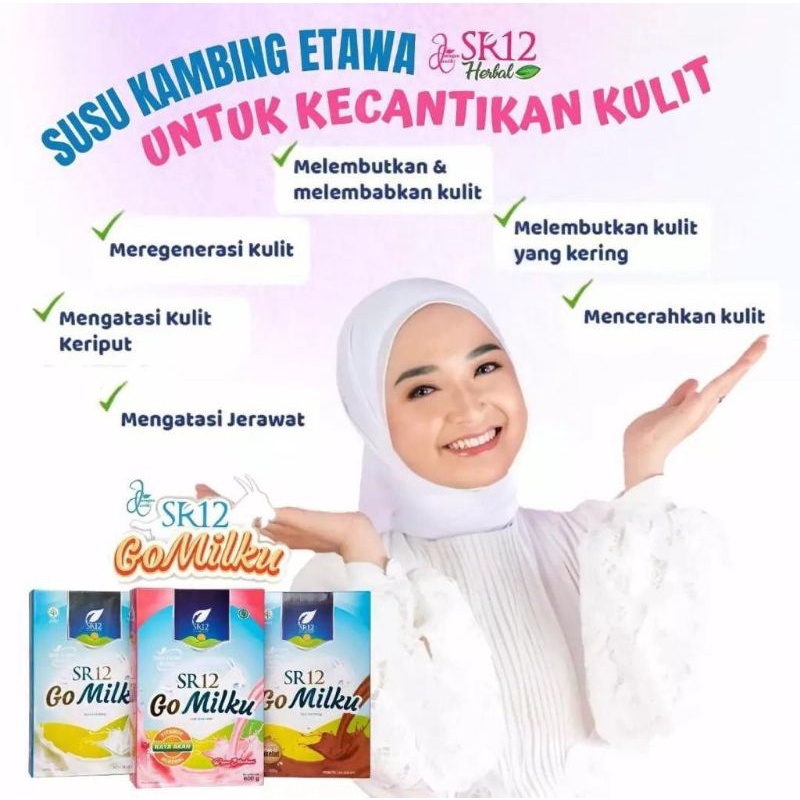 

SUSU kambing etawa GoMilku SR12
