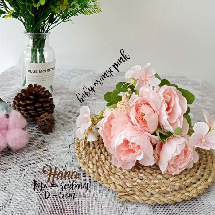 Bunga plastik artificial/bunga plastik/bunga dekorasi-4