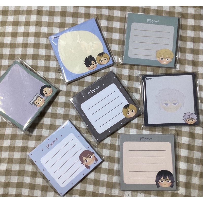 

Memopad Anime Haikyuu Tokyo revengers HxH
