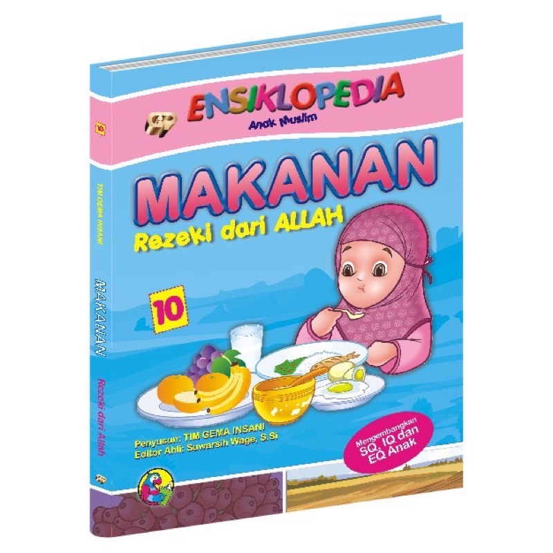 Buku Anak - Ensiklopedia Anak Muslim 10 : Makanan