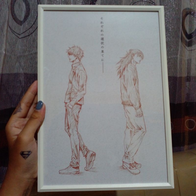 POSTER SATOSUGU CINEPOLIS GOJO SATORU GETO SUGURU JUJUTSU KAISEN MOVIE 0 JJK