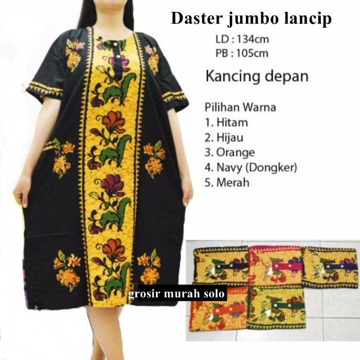 BAJU TIDUR ANAK DEWASA COWOK CEWEK KKIK / Daster batik jumbo lancip [ Bayar ditempat ]