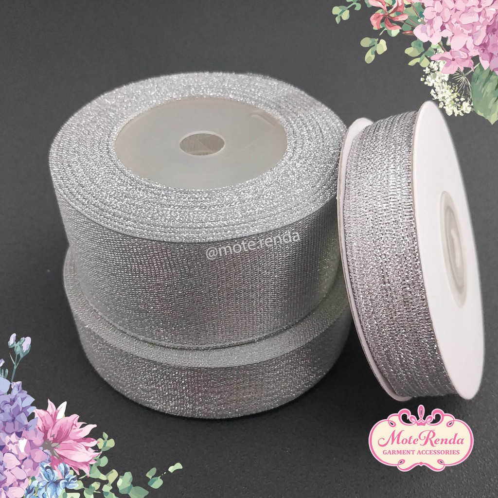 Pita gold&amp;silver (harga per roll) kode 6LMX