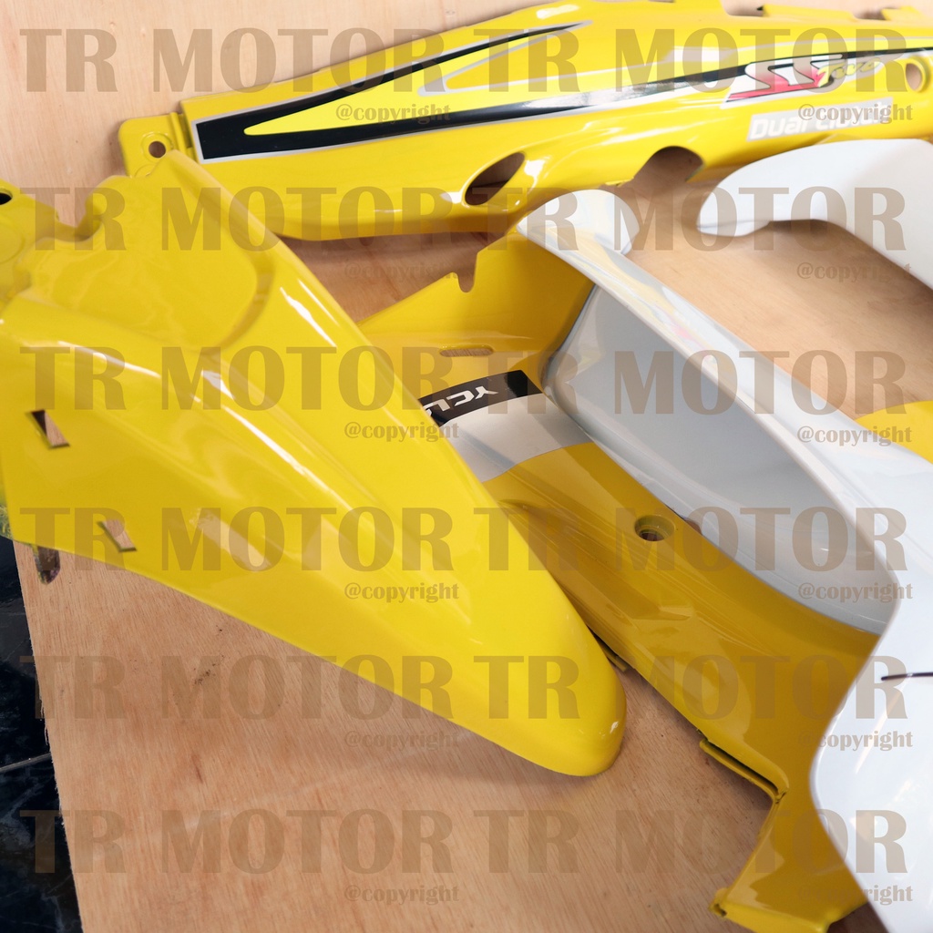 Cover Body Fizr F1zr SS Two Kuning Full Set Halus Cover Bodi Yamaha Fiz r