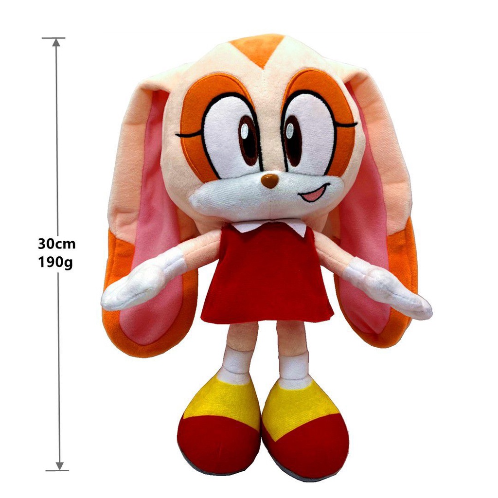 30cm Mainan Sonic The Hedgehog Plush Toys Fashion Lovely Stuffed For Kids Christmas Gift Boneka