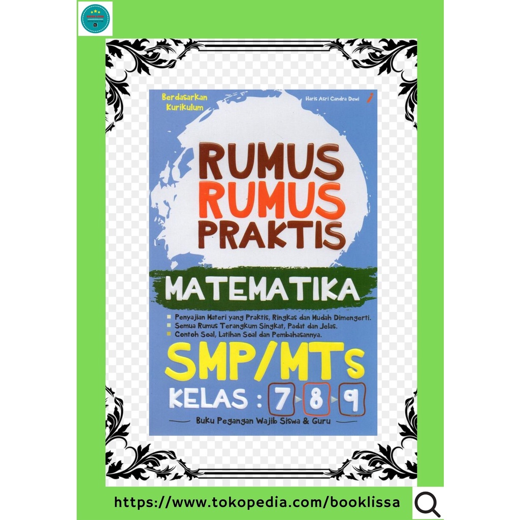 RUMUS RUMUS PRAKTIS MATEMATIKA SMP/MTS KELAS 7,8,9