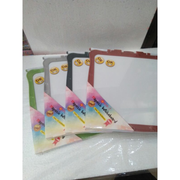 

papan tulis mini whiteboard + magnet+spidol+eraser