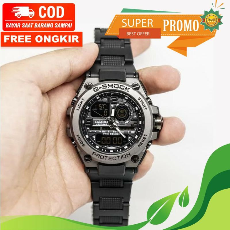 COD Jam tangan pria G shock GST-8600 DUAL TIME