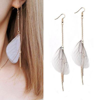 Jual Anting Hooks READYAnting Gantung Rantai Panjang Dragonfly Wing