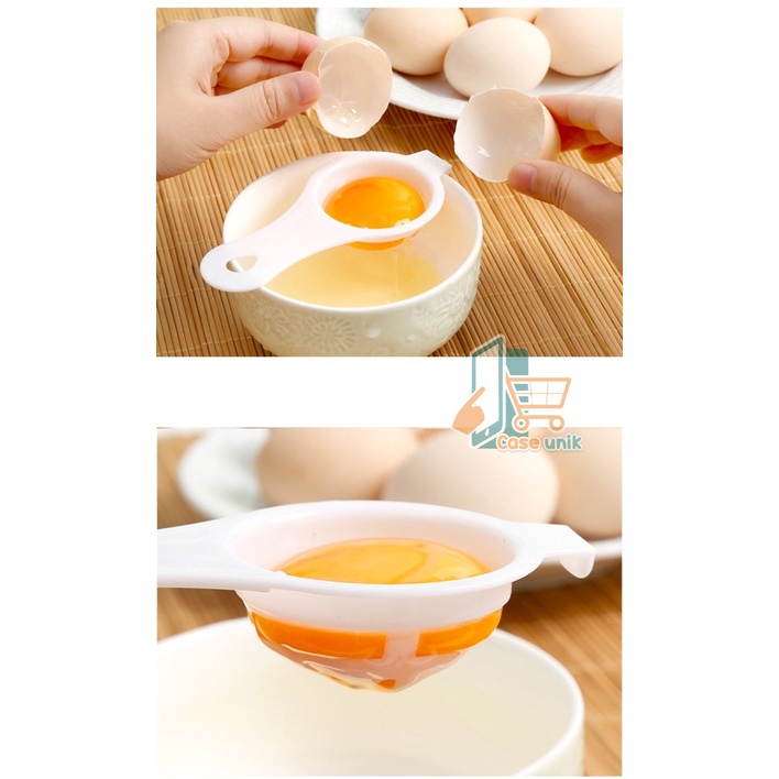 RT28 ALAT SARINGAN SENDOK PEMISAH KUNING DAN PUTIH TELUR SEDERHANA EGG SEPARATOR CS3547