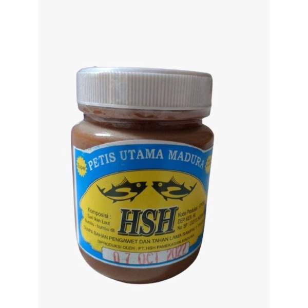 Petis Madura / Petis Madura asli merek HSH khas madura, jawa timur