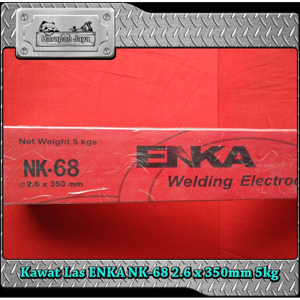 ENKA Kawat Las NK-68 Nikko Steel 2,6X350mm 5kg