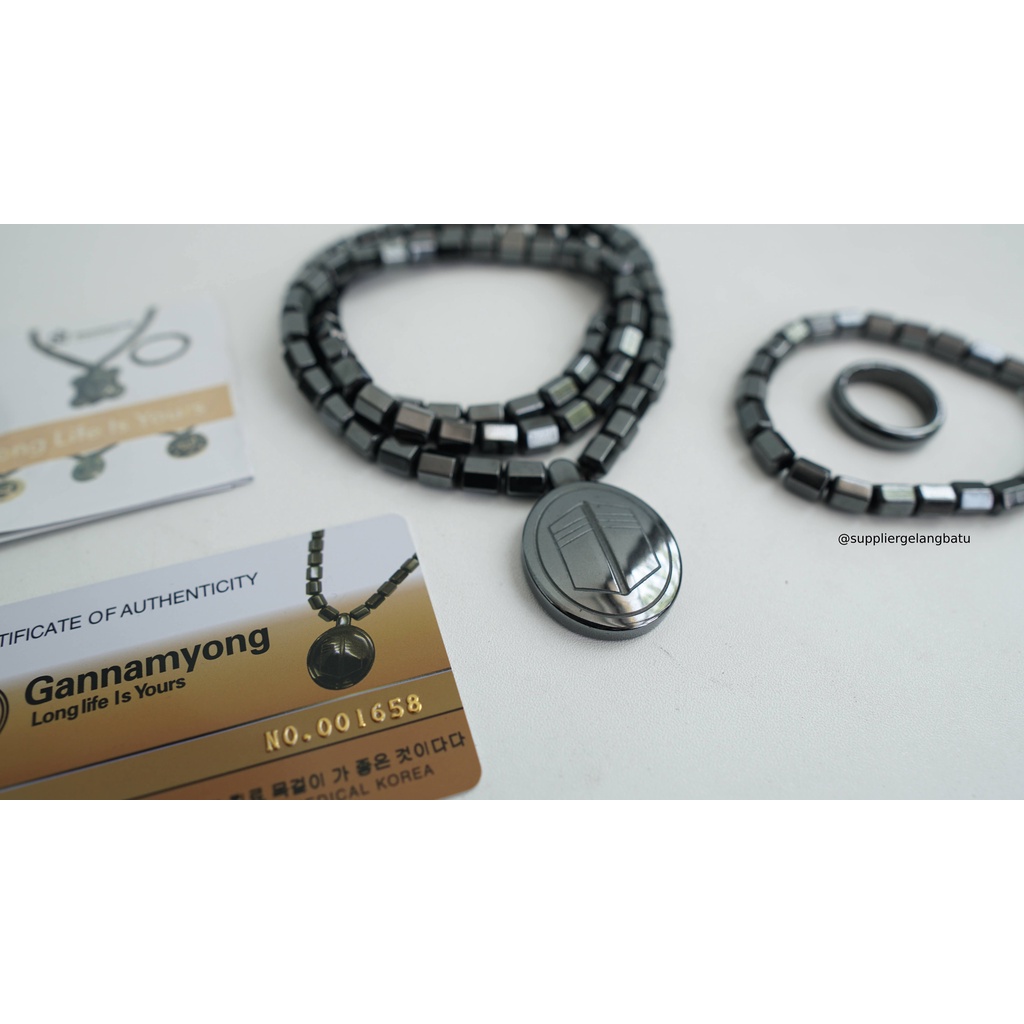 PAKET CINCIN KALUNG SEHAT KAKBAH besar NEW MODEL GANNAMYONG BIOMAGNET