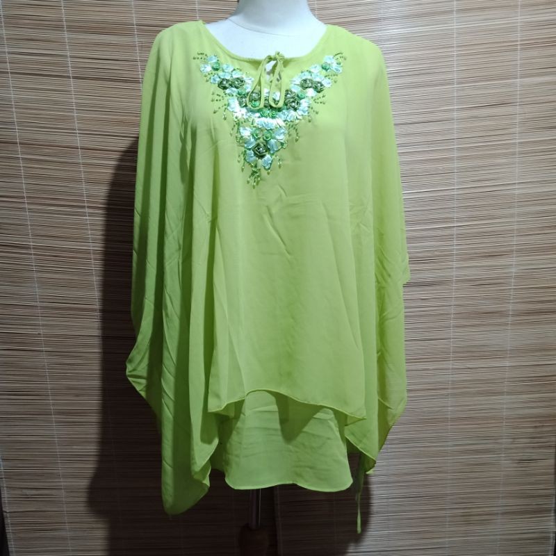BLOUSE SIFON KELELAWAR PITA