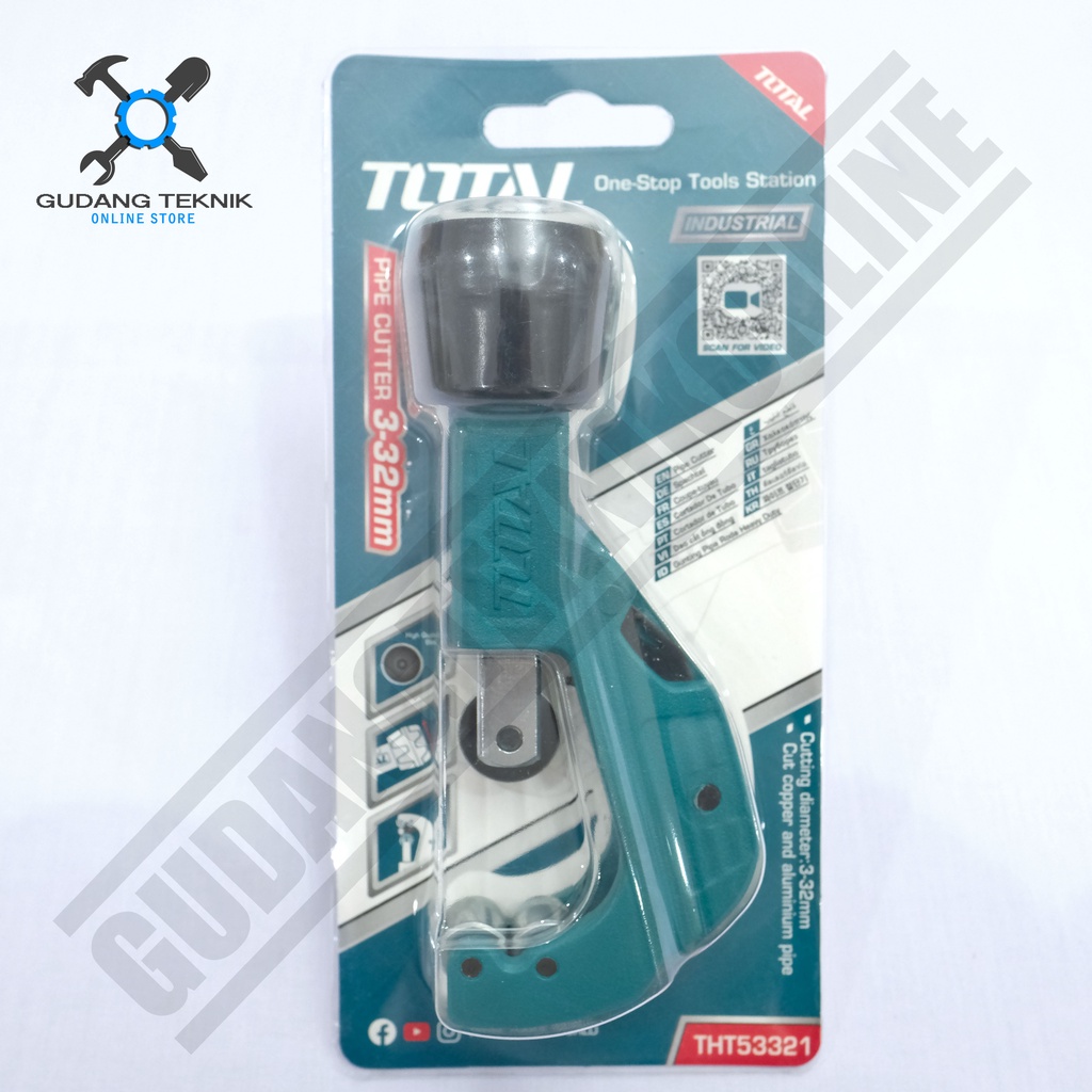 Pemotong Pipa Tembaga Aluminium TOTAL THT53321 / Pipe Cutter THT 53321 TOTAL