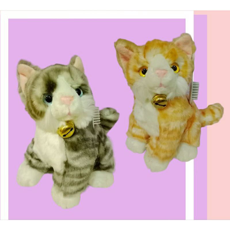 Boneka Kucing Cleo Import SNI Cat Doll Boneka Anak Lucu Hadiah Anak Hadiah Boneka Lucu