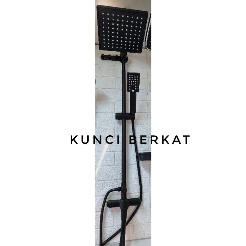 Shower Coloum 3 in 1 Hitam/Shower Set/Black Series/Sower Colom/Shower Mandi