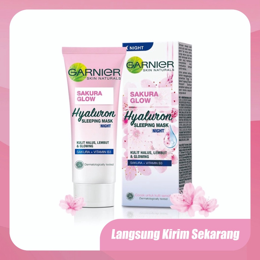 Garnier Serum Sakura White Hyaluron//Bright Complete Vitamin C 30x Booster Serum 15ml