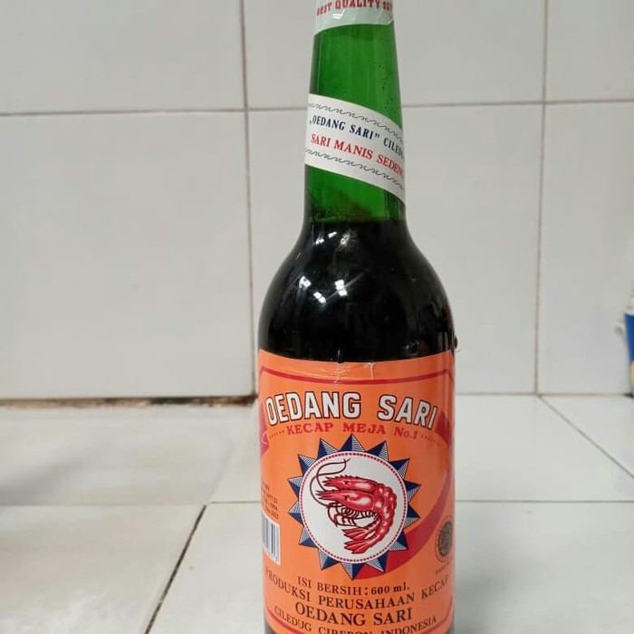 

Promo Kecap legendaris manis sedang udang sari oedang sari btl besar 600 ml Diskon