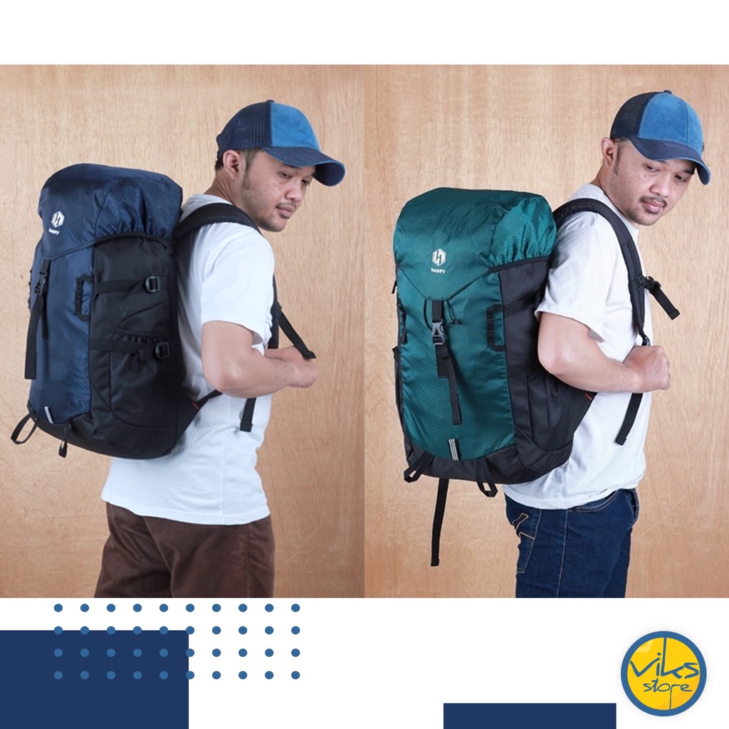 Tas Gunung Hiking Backpack Adventure Carrier 40L Semi Carrier - Tas Semi Keril Murah Original Kuat Ransel Traveling Backpacker