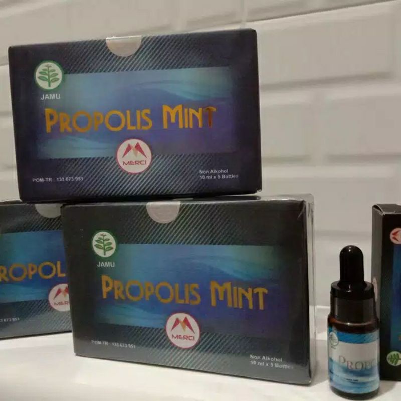 MERCI PROPOLIS MINT PROPOLIS 1 BOTOL MERCI PROPOLIS MINT PROPOLIS BRAZILIAN