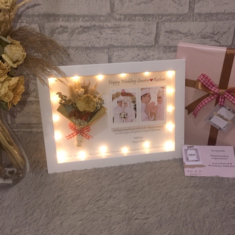 LED FLOWER BOX SIZE A4 - KADO TERMURAH