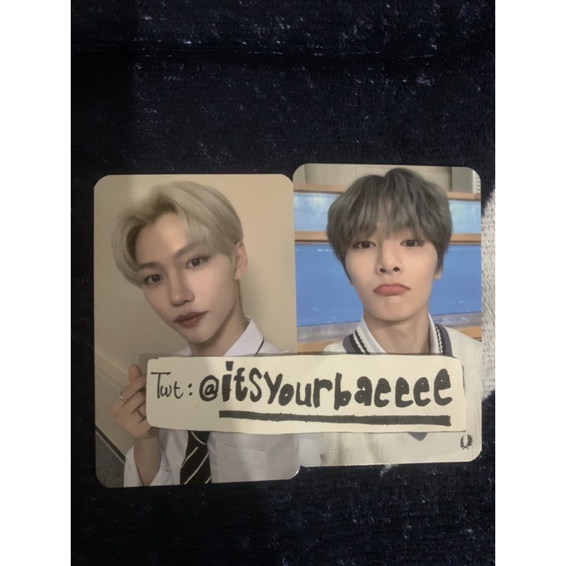 PHOTOCARD BENEFIT APPLE MUSIC I.N & FELIX PHOTOCARD CONCEPT FELIX IN LIFE