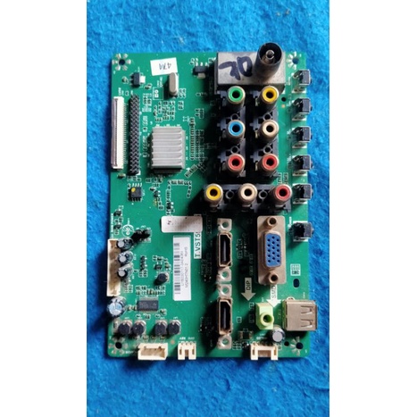 mainboard mesin tv led polytron pld 24D801
