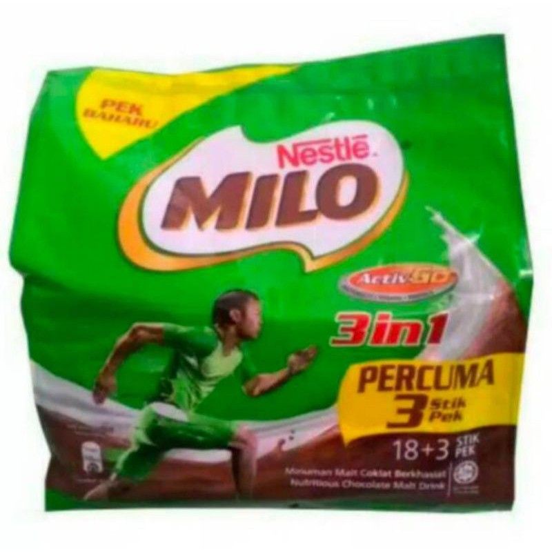 Milo Malaysia 3 in 1  21stick