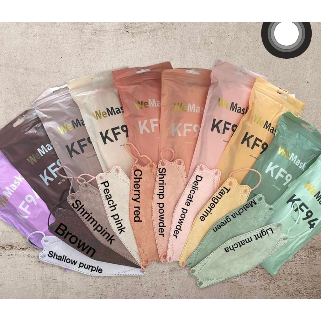 MASKER KF94 4PLY SHUMU / CAREION / MOUSON / WE MASK ISI 10PC Masker KF 94 Masker 3D MURAH