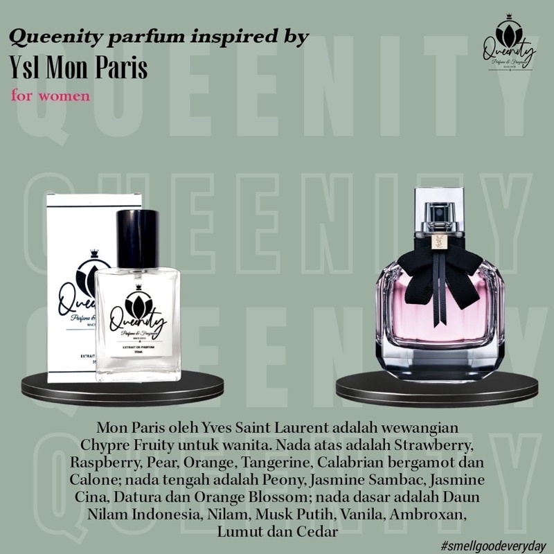 YSL Mon Paris - Parfum Wanita - Queenity Parfum