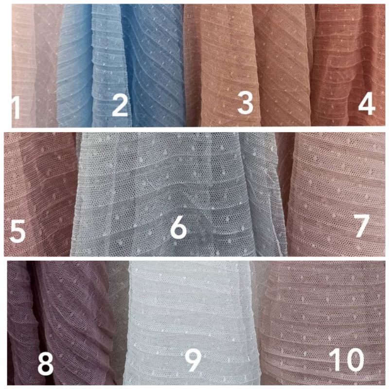 Kain tile dot plisket murah Shopee Indonesia Kain tile dot plisket murah Shopee Indonesia