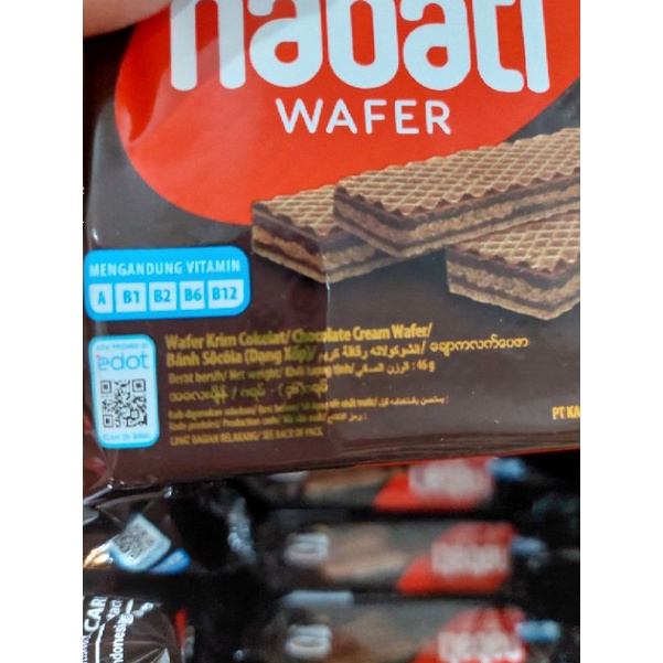 RICHOCO Nabati Wafer COKLAT 39GR 39 GRAM ECERAN 2000