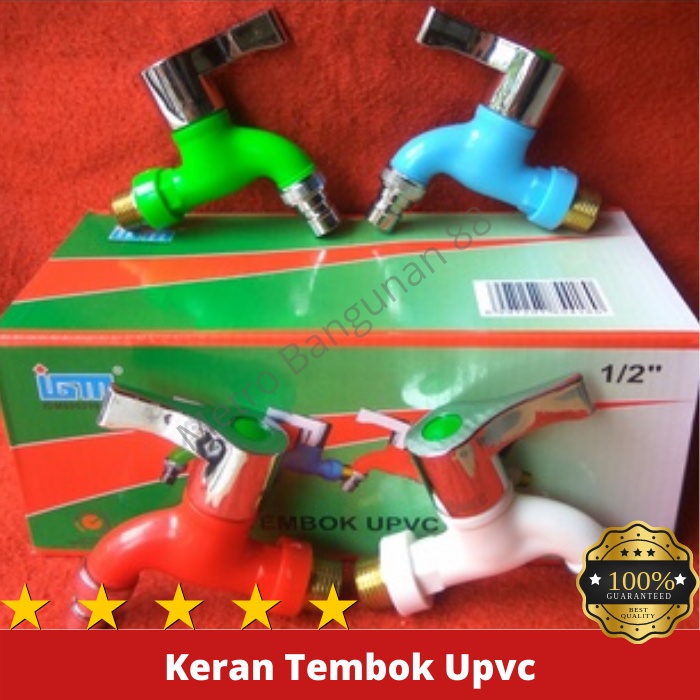 Kran Air Tembok Upvc IGM