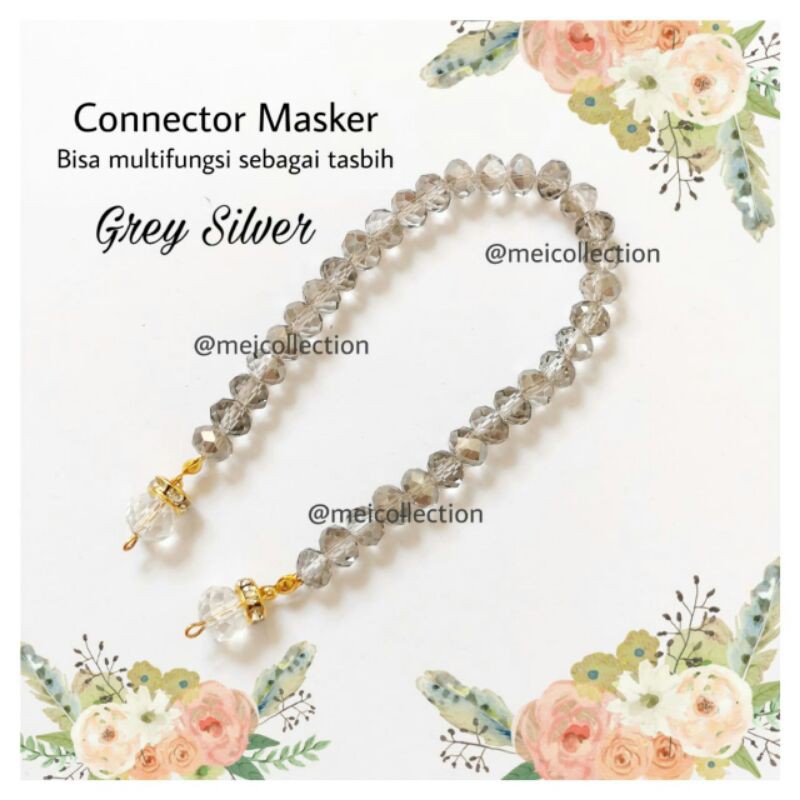 connector masker kristal extender kaitan