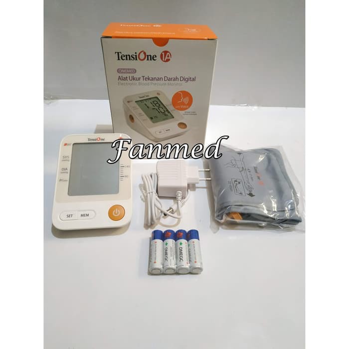 Tensi Tensimeter Suara Voice AlatUkur Tekanan Darah Digital TensiOne 1