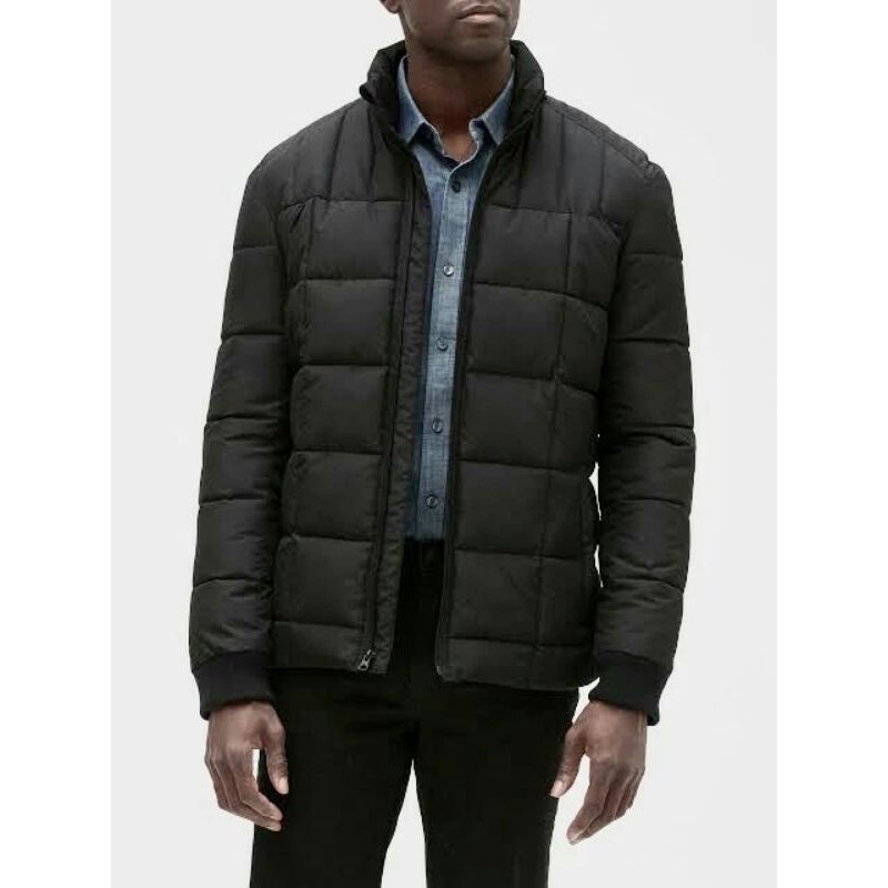 Jaket Pria Banana Republic Perfomance Puffer Jacket Men Original Branded