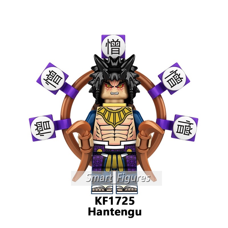 Mainan Action Figure Demon Slayer Daki Douma Kaigaku Hantengu Juuni Kituki Minifigures Untuk Hadiah Anak KF6163