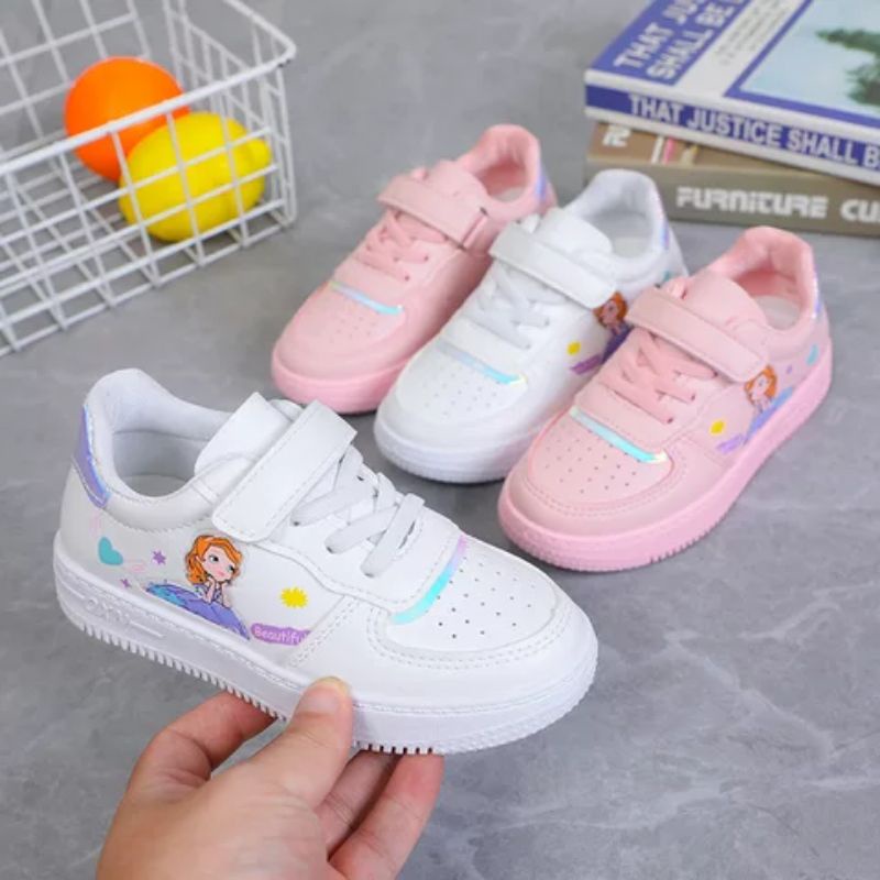 DS KIDS - Sepatu Sneakers Anak Perempuan Disney Sofia