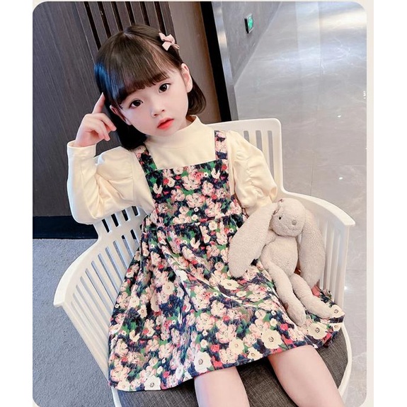 D - 853 Dress CHARLOTTE / Dress anak import / Dress anak bayi lucu / Baju anak impor / Dress baby import /  Dress Anak Perempuan Motif Bunga / Baju Anak Perempuan Lucu / Dress anak 2 tahun-7