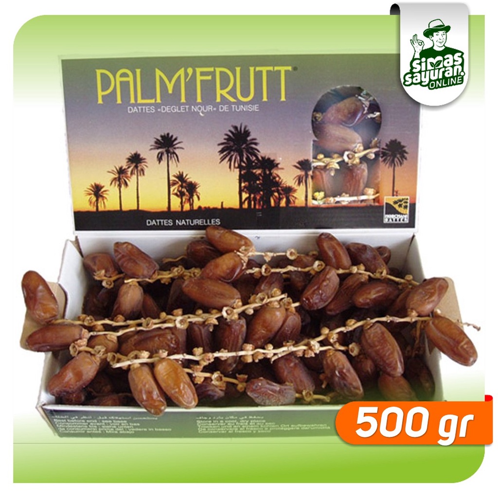 

Kurma Tunisia Palm Fruit 500 gr