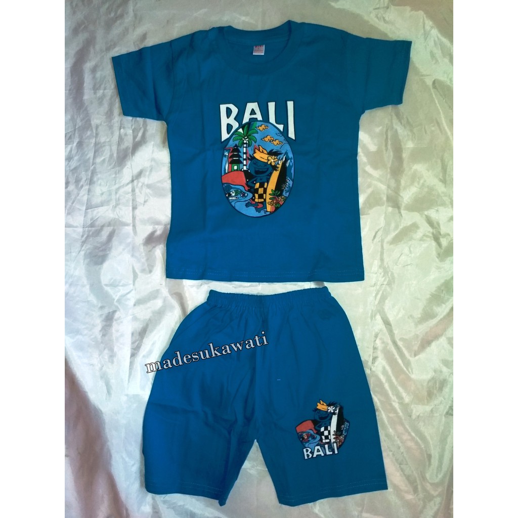 Setelan baju celana anak bali