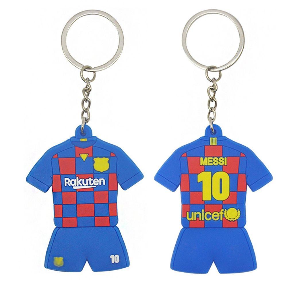 Needway Football Jersey Pendant Ornamen Lucu Bintang Sepak Bola Mini Football Shirt'Gantungan Kunci Korea Untuk Pria Key Pendant