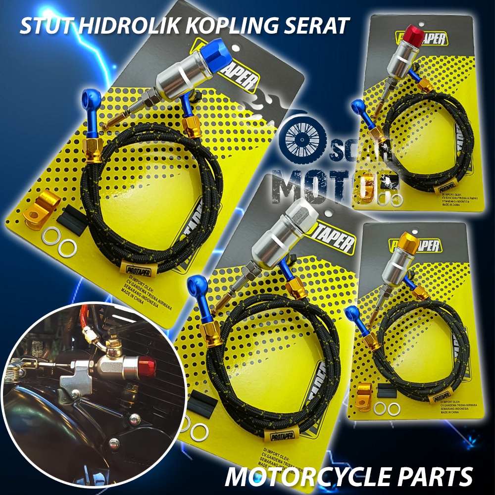 HIDROLIK KOPLING EARL'S PLUS STUT NINJA VIXION XABRE R15 RX KING DLL motor