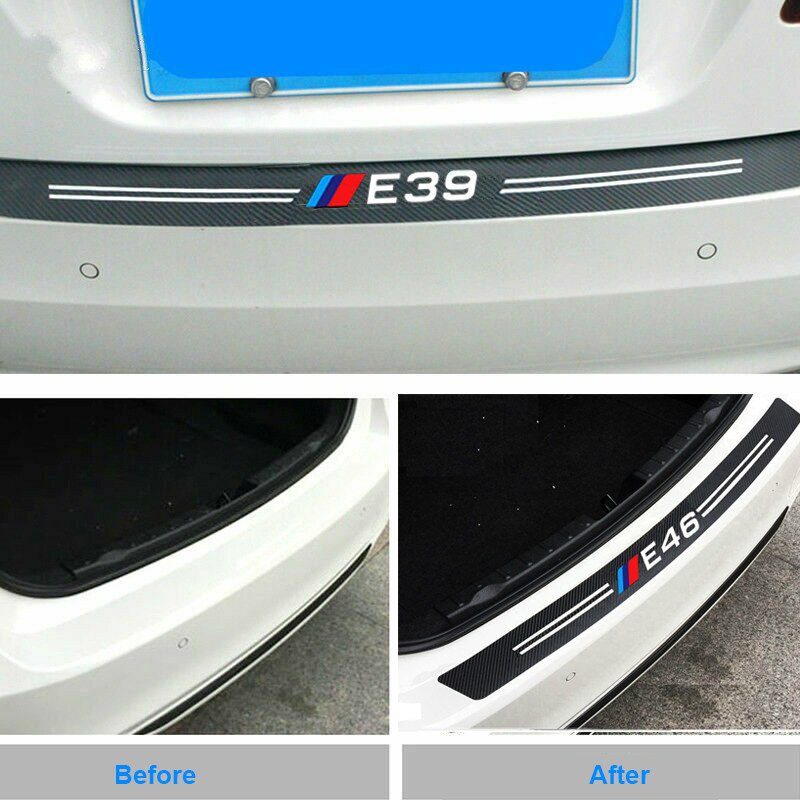 Stiker Pelindung Bahan Carbon Fiber Untuk Bmw E30 E36 E39 E46 E60 E87 E90