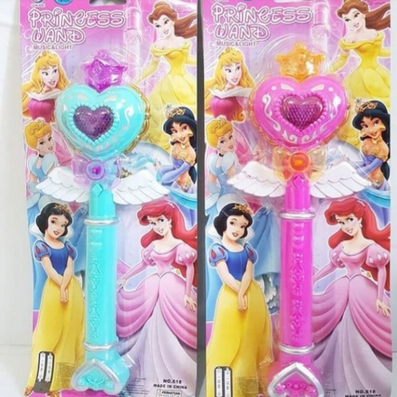 TERBARU MAINAN MAGIC WAND 15682 TONGKAT MAGIC MAHKOTA TONGKAT PRINCESS